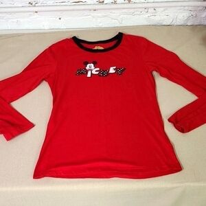 Disney Mickey Sleep Top or T shirt Size Med